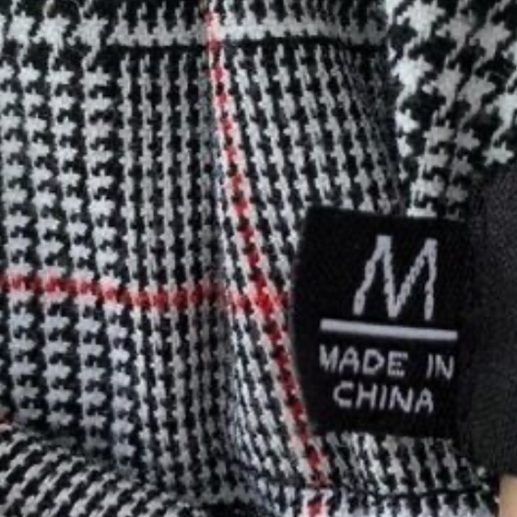 Ankle Length Plaid Pants - sz M - Picture 7 of 13